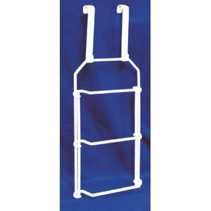 A P Products 0041722 Compact Over-The-Door Towel Bar (Grayline)