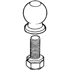 Brophy Prod EI1CC Internally Threaded Hitch Balls (Brophy)