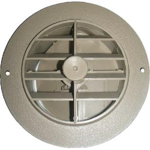 D&w 3840RDB Rotaire 4" Heat Outlet Vent W/damper (D and W Inc)