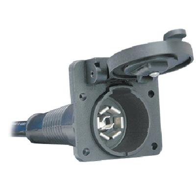 Fulton Products 5087004 6 & 7-WAY Sealed Car End With Cable (Bargman)