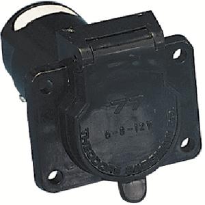 Fulton Products 5477001 7-WAY Plastic Connector (Bargman)