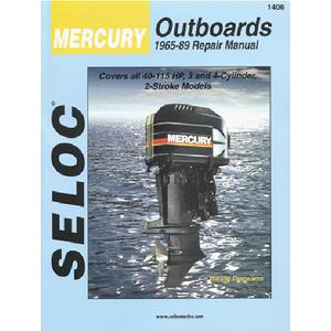 Seloc Publications 1500 SELOC MARINE TUNE-UP MANUALS / MAN NIS/TOH 92-09 2.5-140HP