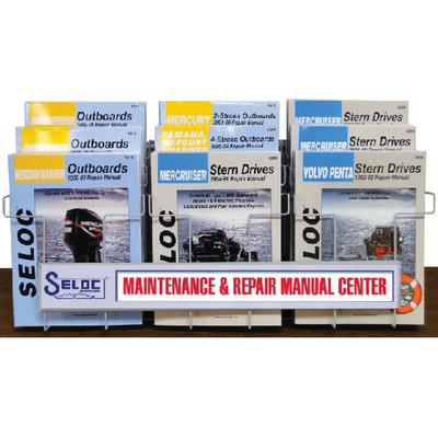 Seloc Publications 545 MANUAL STARTER KIT/DISPLAY RACK / DISPLAY KIT (9 MANUALS & RACK)