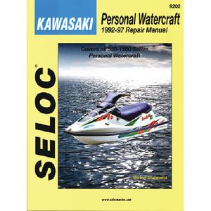 Seloc Publications 9200 SELOC MARINE TUNE-UP MANUALS / MAN KAWASAKI PWC 73-91