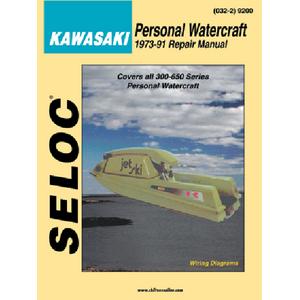 Seloc Publications 9600 SELOC MARINE TUNE-UP MANUALS / MAN YAM PWC JETCAT CAYUNA87-91
