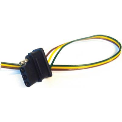 Pollak Corp 12425E 4-WAY Flat Female Connector (Stoneridge)