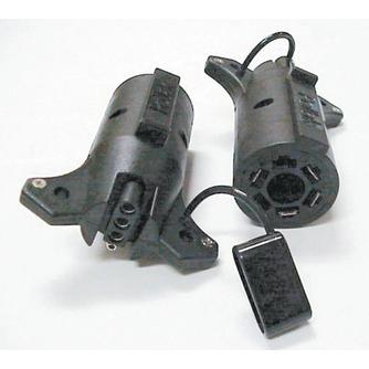 Pollak Corp 12716EV 7-WAY Rv to 4-WAY Flat Adapter (Stoneridge)