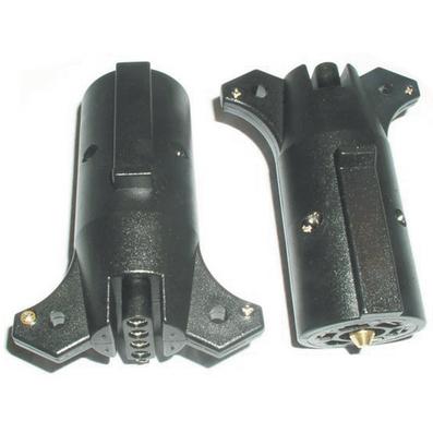 Pollak Corp 12744EV 7-WAY Rv to 5-WAY Flat Adapter (Stoneridge)