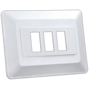 Jr Products 13625 Switch Base & Bezel Face Plate (Jr)