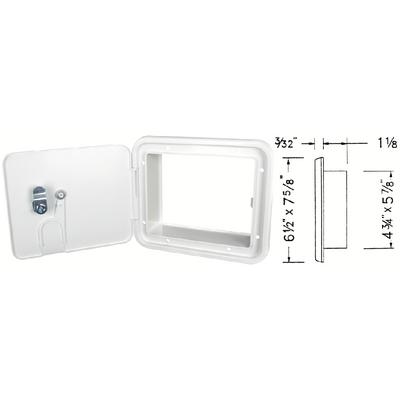 Jr Products E7132A Medium Electrical Cable Hatch (Jr)