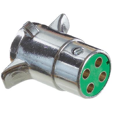 Rv Designer P409 Pollack 4-WAY Plug - Chrome Plated (Rv_Designer)