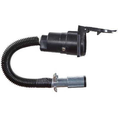 Rv Designer P725 Pollack 6-WAY Round to 7-WAY Socket Adapter (Rv_Designer)
