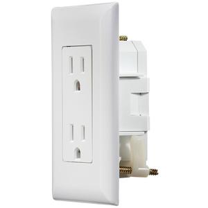 Rv Designer S811 Ac "self Contained" Dual Outlets With Cover-Plate (Rv_Designer)