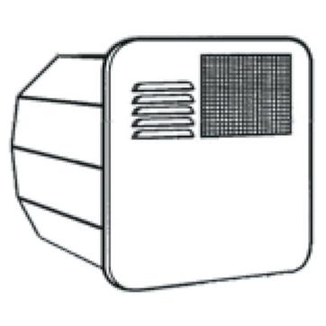 Suburban Mfg 6261ACW Water Heater Doors (Suburban)