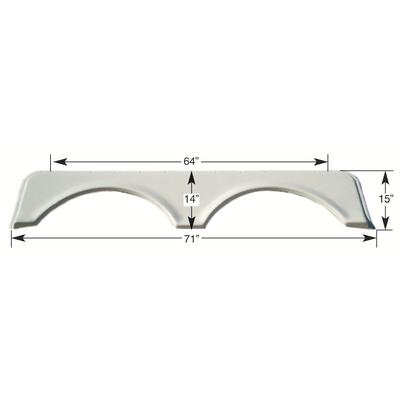 Icon Technologies 00419 Fender Skirts ? Double FS671 (Icon_Technologies)