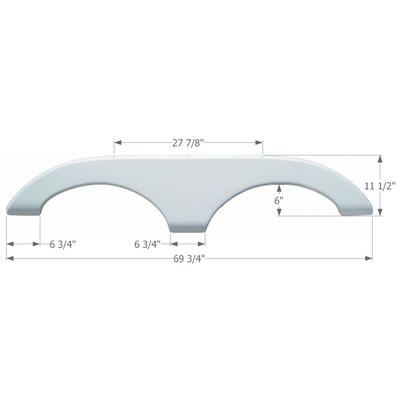 Icon Technologies 01465 Fender Skirts ? Tandem FS710 (Icon_Technologies)