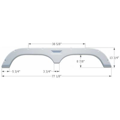Icon Technologies 01473 Fender Skirts ? Tandem Fleetwood FS720 (Icon_Technologies)