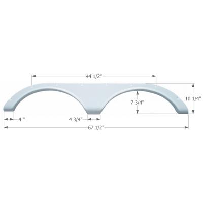 Icon Technologies 01614 Fender Skirts ? Tandem Heartland FS762 (Icon_Technologies)