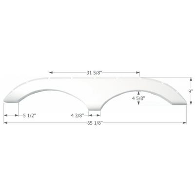 Icon Technologies 01624 Fender Skirts ? Tandem Pilgram FS770 (Icon_Technologies)