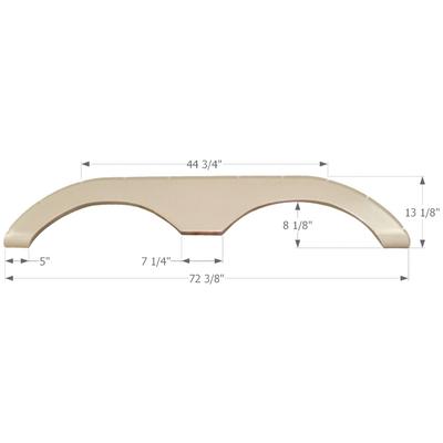 Icon Technologies 01637 Fender Skirts ? Tandem Keystone FS774 (Icon_Technologies)