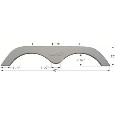 Icon Technologies 01638 Fender Skirts ? Tandem R-Vision FS775 (Icon_Technologies)