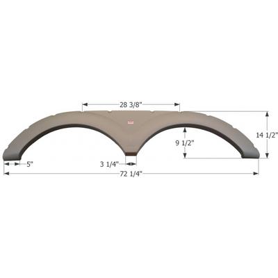 Icon Technologies 01706 Fender Skirts ? Keystone FS1705 (Icon_Technologies)