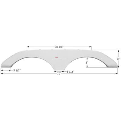 Icon Technologies 01772 Fender Skirts ? Keystone FS1772 (Icon_Technologies)
