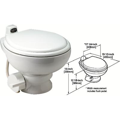 Sealand 302311711 Traveler® Lite™ Series Lightweight China Toilets For Towables