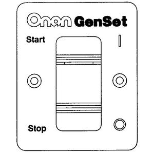 Cummins (Onan Generators) 3004936 Remote Control Panels (Onanred)