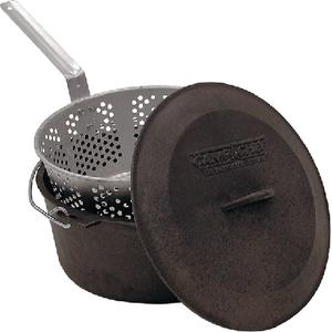 Camp Chef CP12 Cast Iron Fry Pot Set