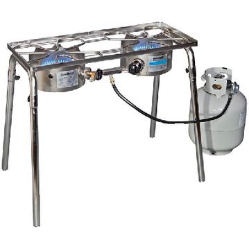 Camp Chef EX60SS Stainless Explorer Two-Burner Stove