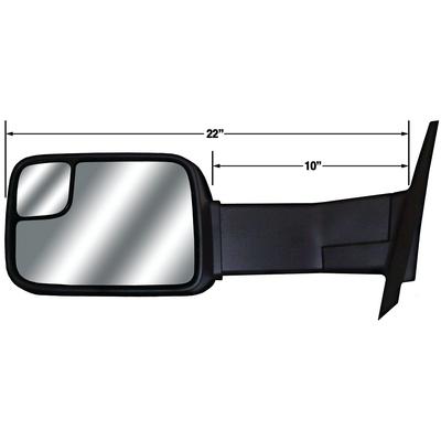Cipa Mirrors 83100 Magna Extendable Replacement Towing Mirrors (Cipa Color)