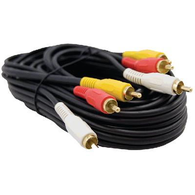 Jensen JCAV12 Stereo Audio/composite Video Cables