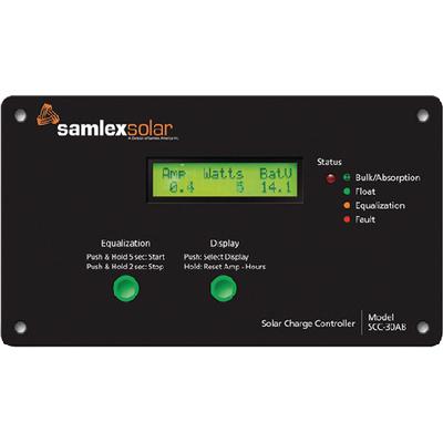 Samlex SCC30AB 30A Solar Charge Controller (Samlexsolar)