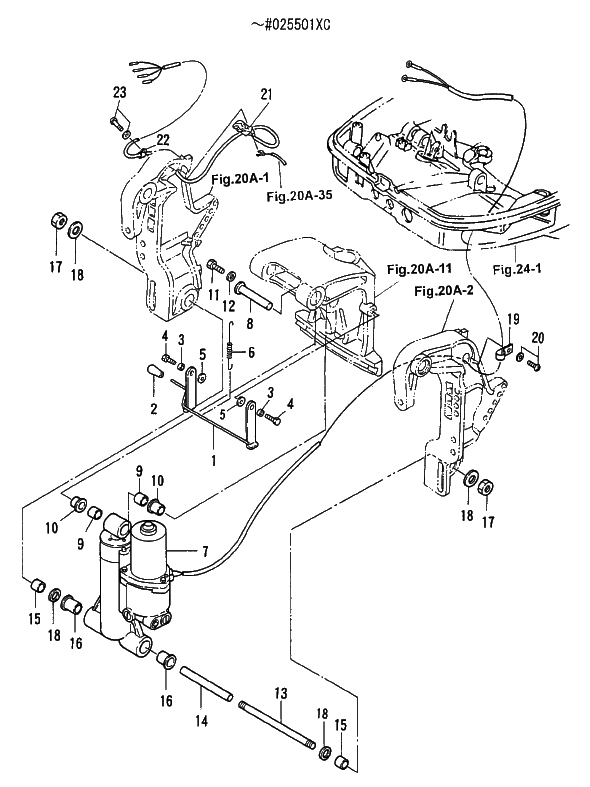 23. POWER TRIM & TILT (OLD) : , Reliable Source of Nissan Tohatsu 23. POWER TRIM & TILT (OLD) : , Reliable Source of Nissan Tohatsu