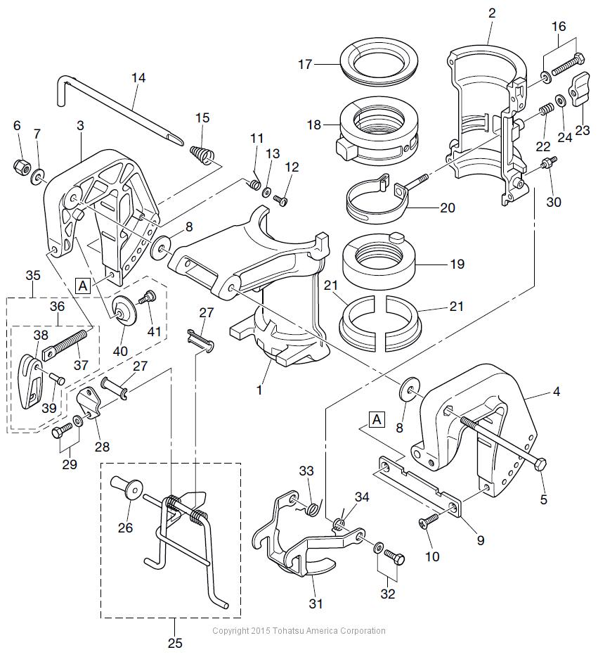 MFS4C BRACKET & REVERSE LOCK