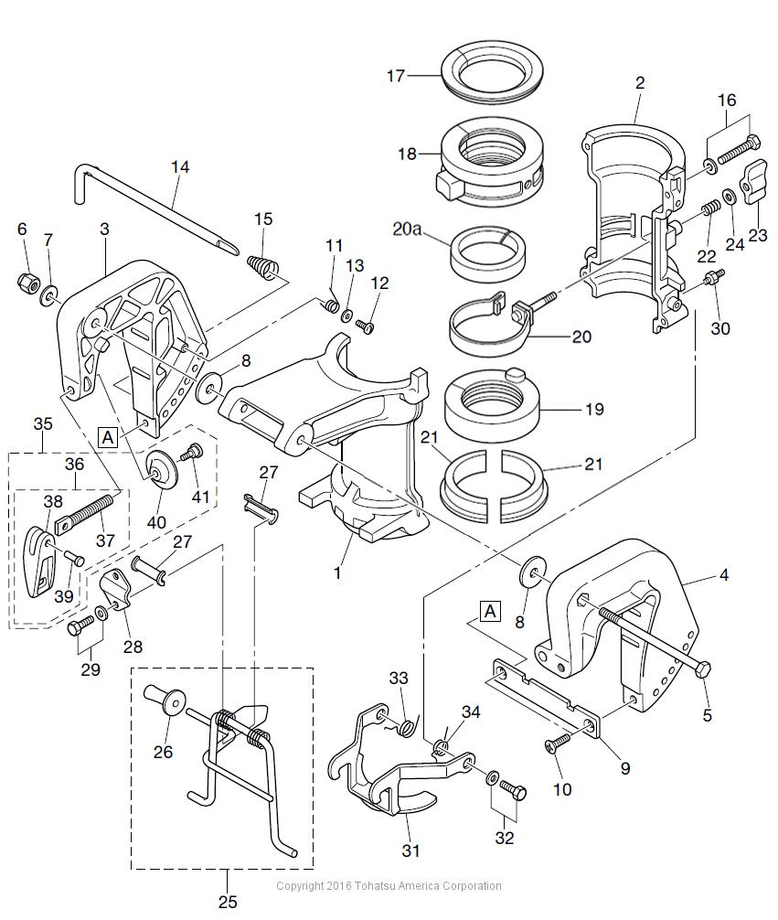 MFS4C BRACKET & REVERSE LOCK