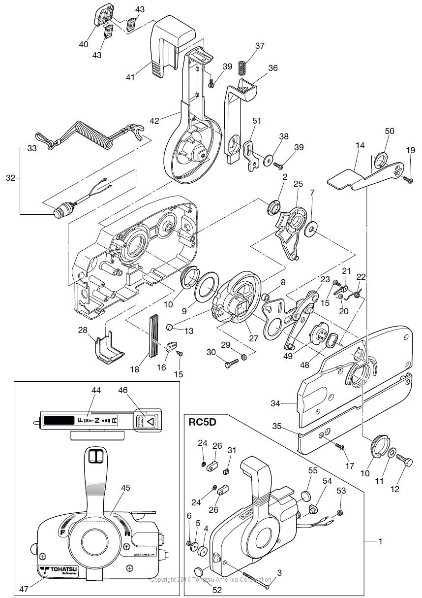 MFS4C COMPONENT PARTS OF REMOTE CONTROL