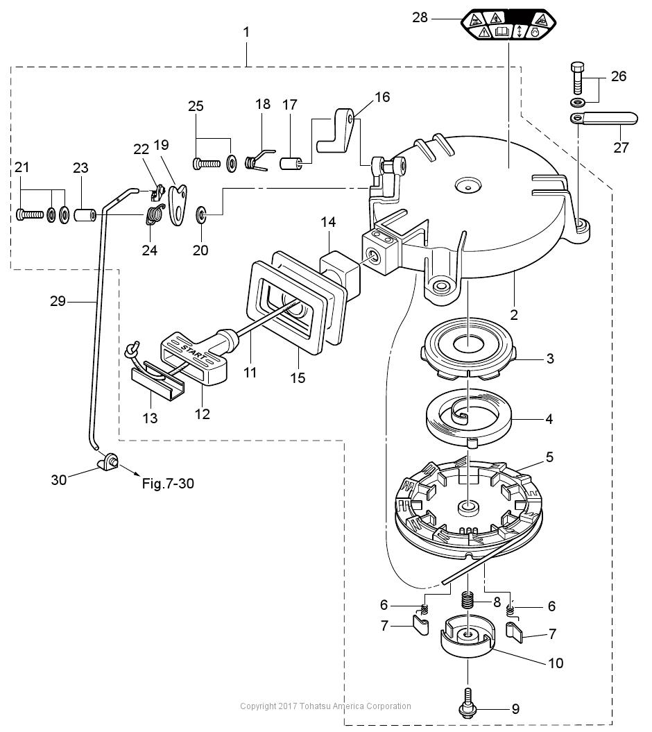 MFS4C RECOIL STARTER