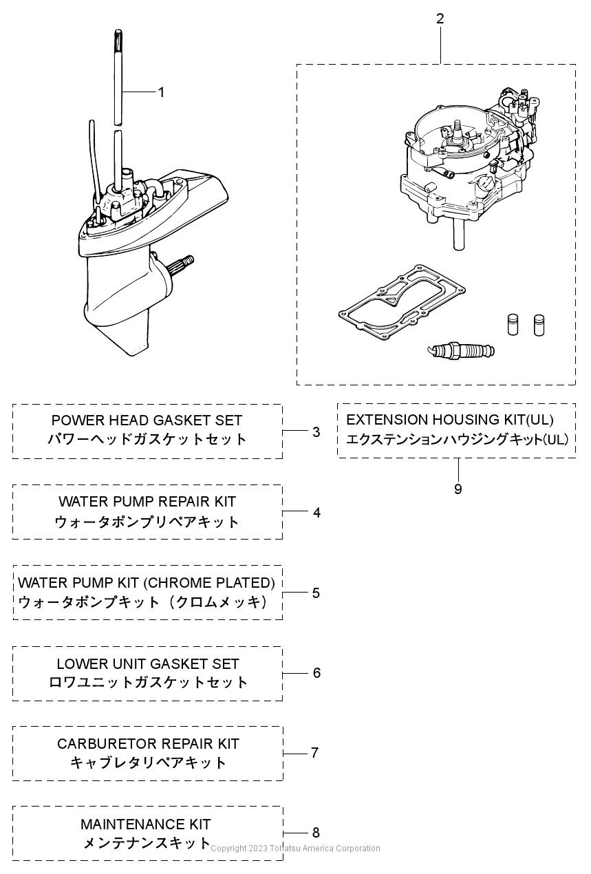 MFS4D ASSEMBLY & KIT PARTS