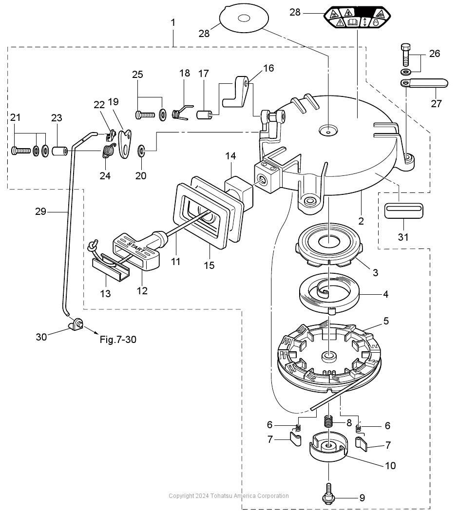 MFS4D RECOIL STARTER