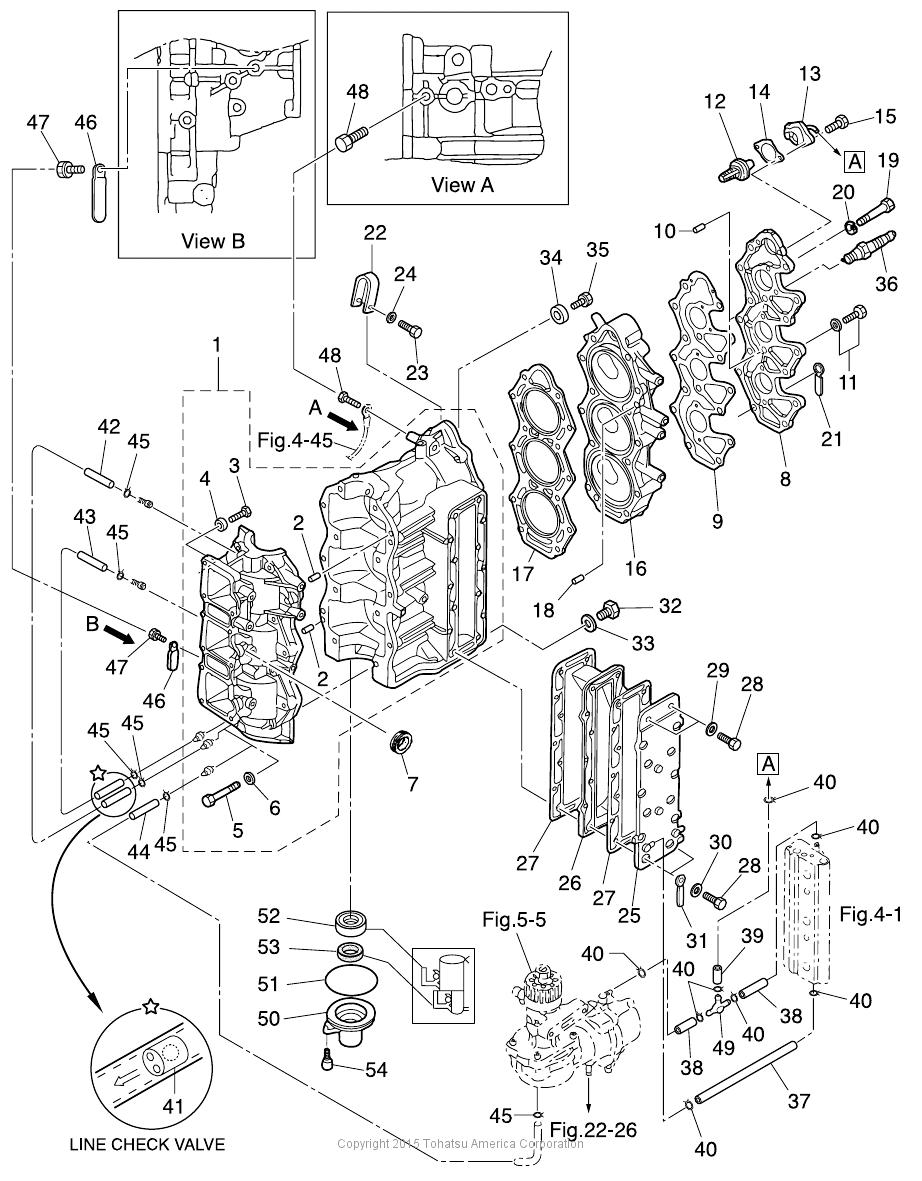 MD40B2 CYLINDER & CRANK CASE