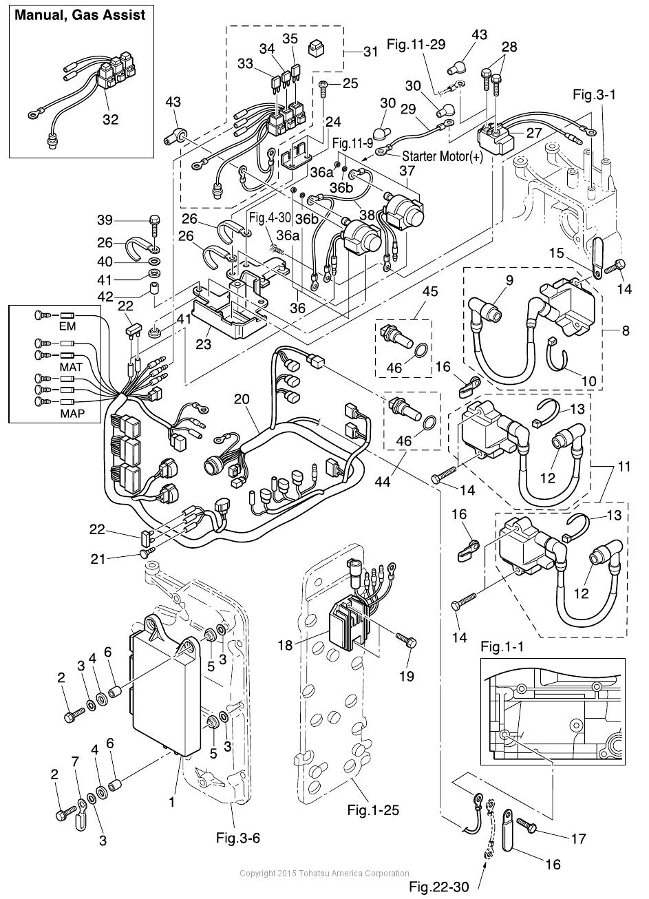 MD40B2 ELECTRIC PARTS (ECU & DIAGRAM)