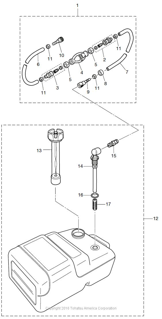 MD40B2 FUEL TANK