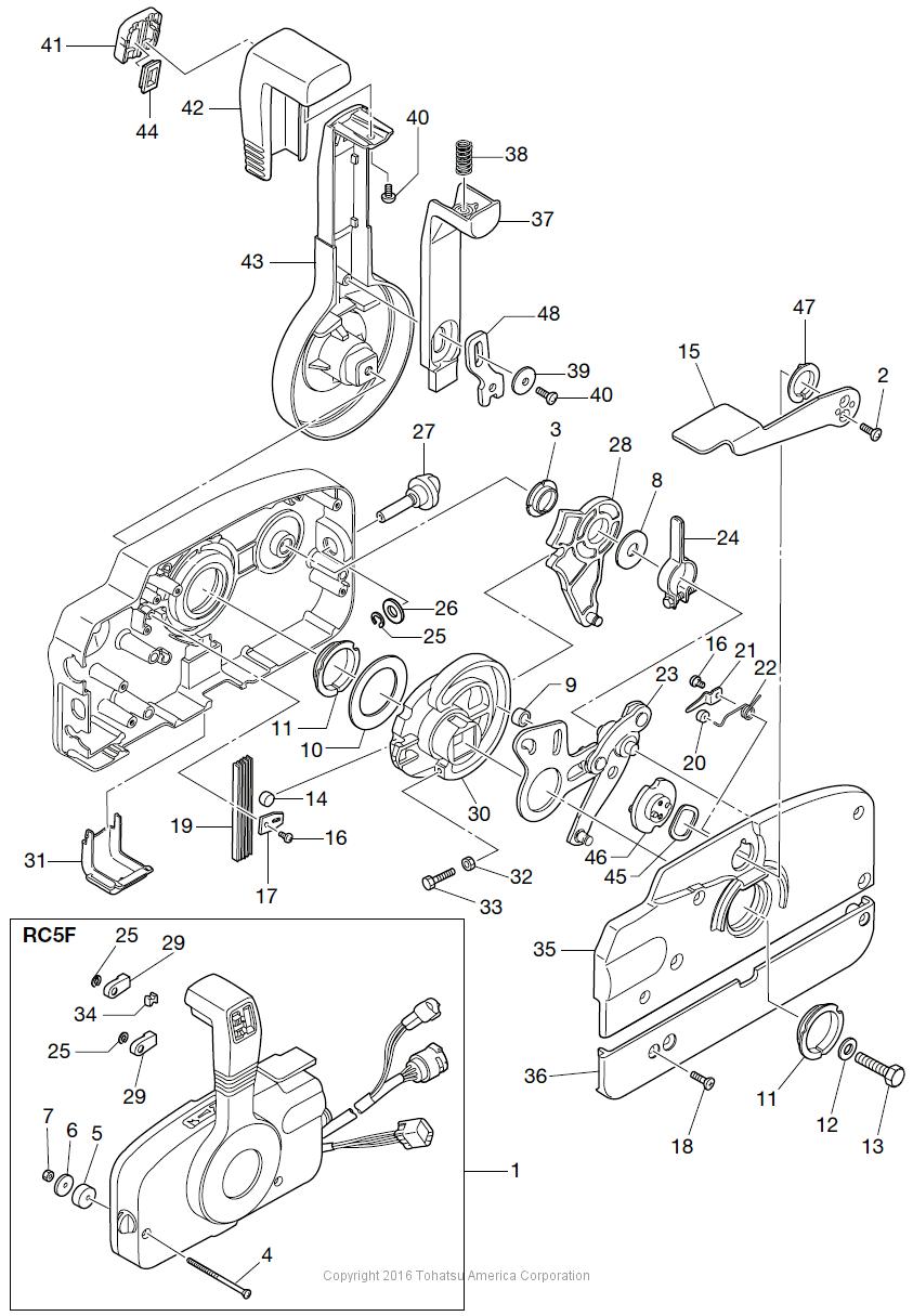 MD40B2 COMPONENT PARTS OF REMOTE CONTROL