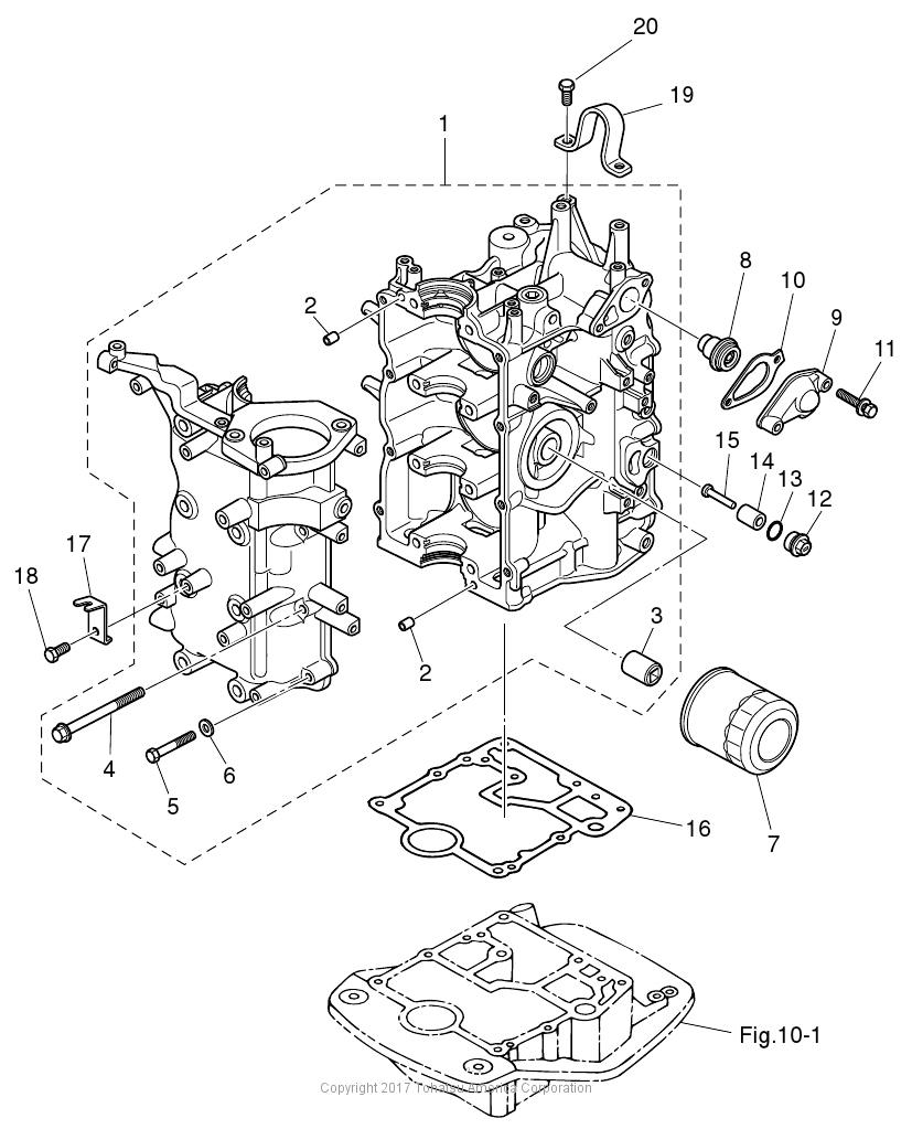 MFS30C CYLINDER & CRANK CASE