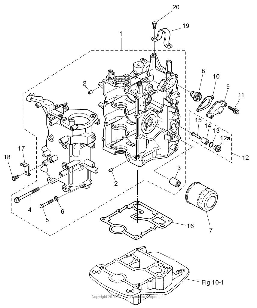 MFS30C CYLINDER & CRANK CASE