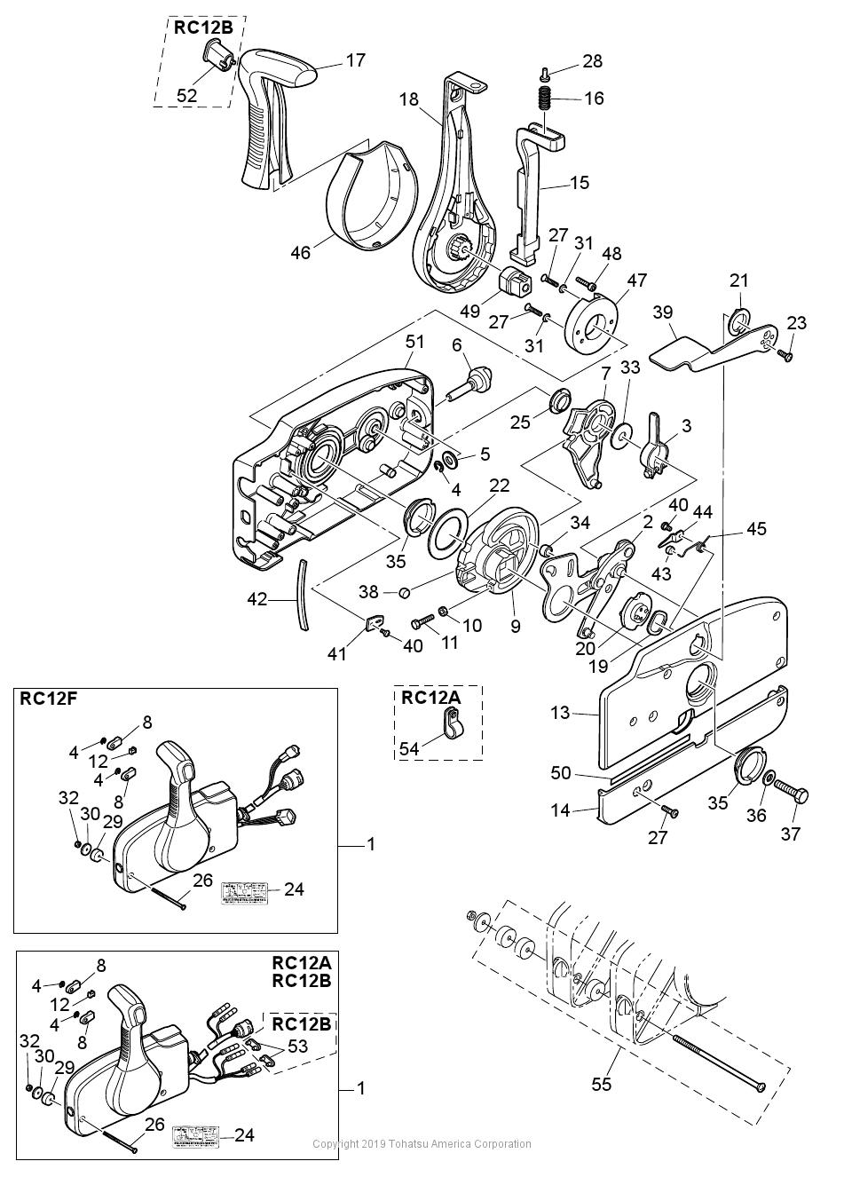 MFS30C COMPONENT PARTS OF REMOTE CONTROL
