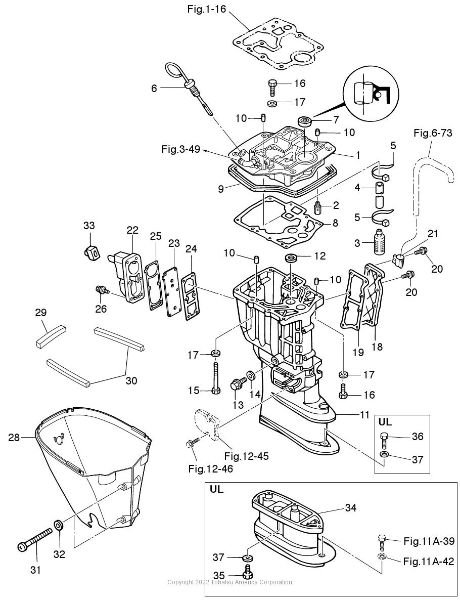 MFS25C DRIVE SHAFT HOUSING