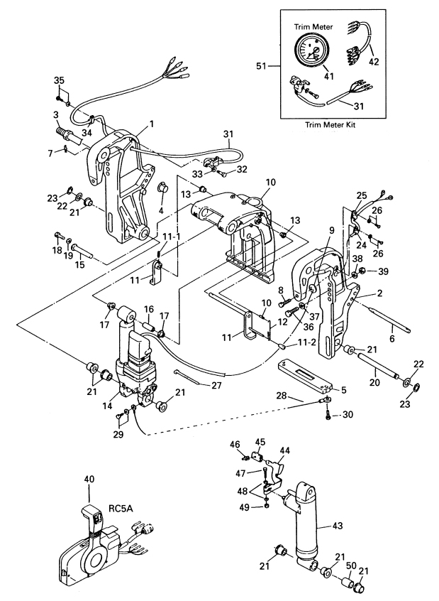 20. GAS ASSIST - POWER TRIM & TILT : , Reliable Source of Nissan ...